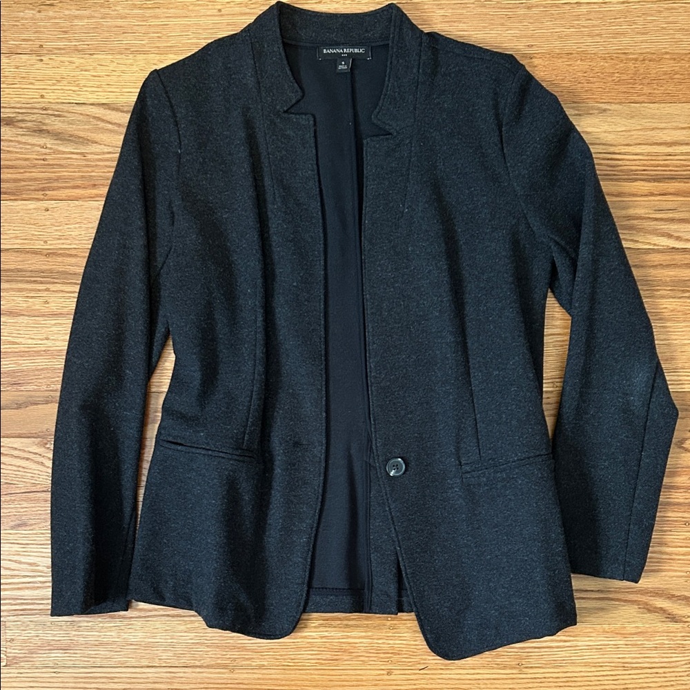 Banana Republic Charcoal Women's Blazer